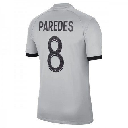 Virallinen pelipaita Paris Saint-Germain Paredes 8 Vieras 2022-23 Lyhythihainen - Miesten